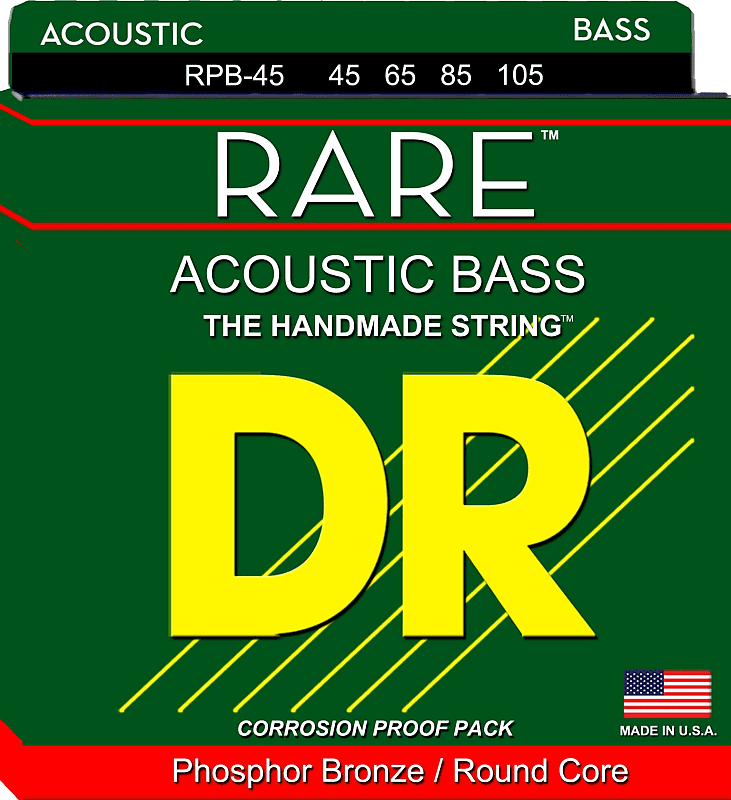 DR- RARE RPB-45, acoustic bass strings image 1