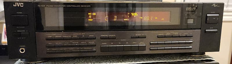 JVC Vintage JVC RX-503 stereo receiver 90s  			