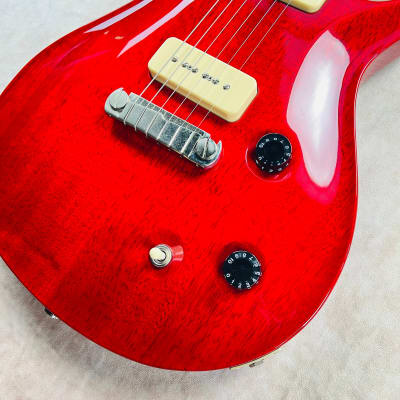 PRS McCarty Korina Soapbar Brazilian Rosewood 2007 - Vintage Cherry image 5