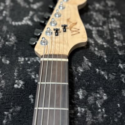 Partscaster Concierge Sixty Six-Style Guitar - Black image 5