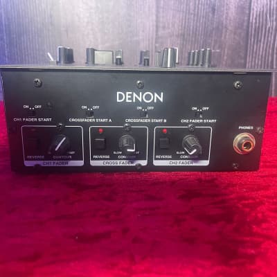 Minty Denon DN-X120 2-Channel DJ Mixer w/ PSU | Reverb