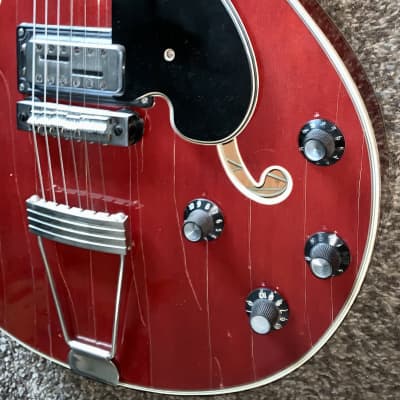 Vintage 1969 Ovation Condor hollow body electric guitar made In the usa case image 6