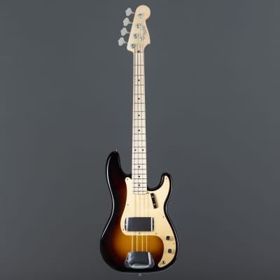 Fender Vintage Custom '57 Precision Bass MN Wide-Fade 2-Color Sunburst #R117619 - 4-String Electric Bass image 2