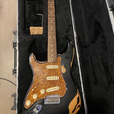 Fender Stratocaster  2014 Relic black image 1