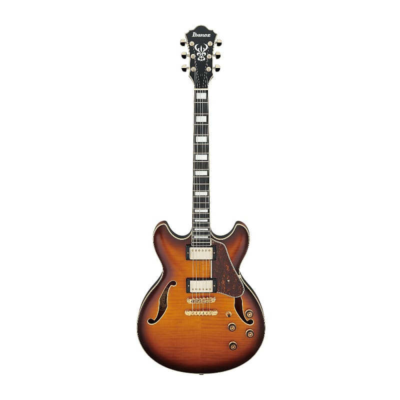 Ibanez AS93FM AS Artcore Expressionist 6 String Electric Guitar (Right Hand, Violin Sunburst) with Semi-Hollow Body image 1