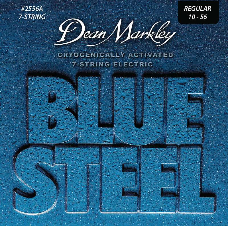 Dean Markley Blue Steel Electric Guitar 7 String Set Regular 10-56 image 1
