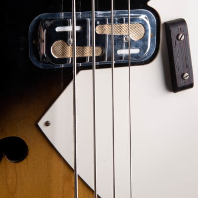 1961 Harmony H-22 Electric Bass Guitar image 7
