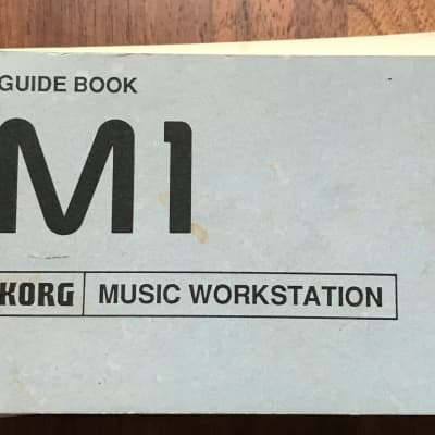 Korg M-1 Korg M1 Music Station Guide Book