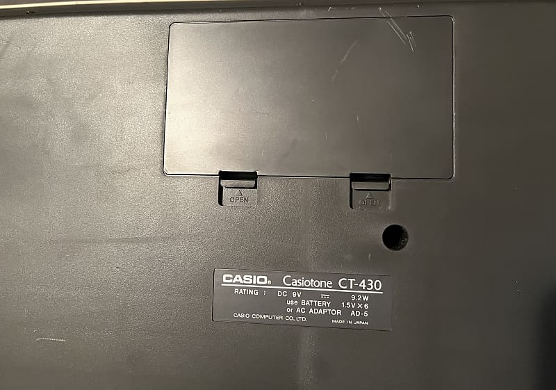 Casio ct430 outlet