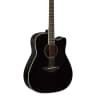 Yamaha FGX820C Solid Top Folk Acoustic-Electric Guitar - Black