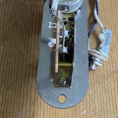 Fender Telecaster Wiring Harness Upgrade 250k CTS Pots .022 Orange Drop Cap Oak Grigsby Switch PUSH/PULL Series/Parallel image 6