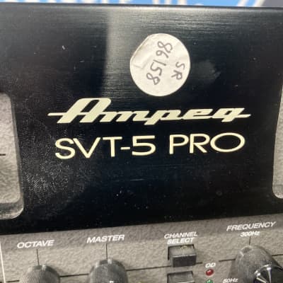 Ampeg Tom Hamilton's Aerosmith, SVT-5 Pro, 2 Channel 1000 Watt Bass Amplifier B (#12) image 4