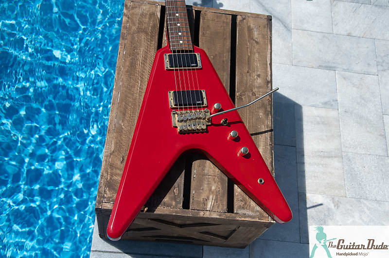 1984 Greco Device MTV-80 Flying V - Made in Japan - Dry-H Pickups - MTV80