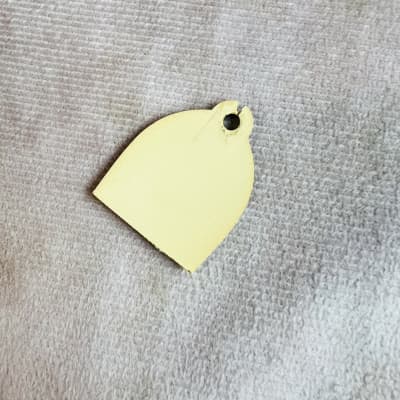 Gibson Les Paul Custom Truss Rod Cover Cut Vintage - Black image 2