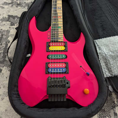 Kiesel Jason Becker Numbers Bolt on Vader 2024 - Hot Pink