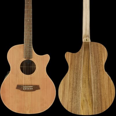 Cole Clark Angel 2 Redwood Blackwood CCAN2EC RDBL Acoustic Guitar image 2