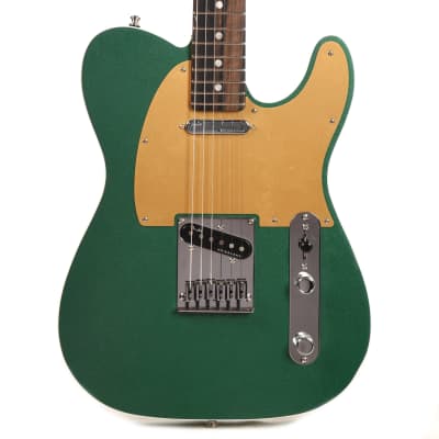 Fender American Ultra Telecaster Mystic Pine w/Ebony Fingerboard & Anodized Gold Pickguard (CME Exclusive) image 1