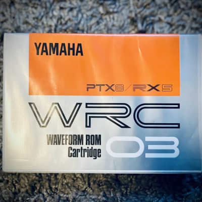 Buy used Yamaha WRC03 Sounds for RX5 & PTX8 80s