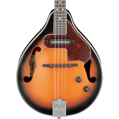 Ibanez M510EBS A-Style Mandolin, Brown Sunburst High Gloss with Strings and Tuner image 3