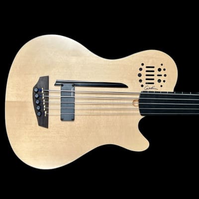 Godin Acoustic/Electric A5 Ultra FRETLESS, Natural *IN STOCK* image 1