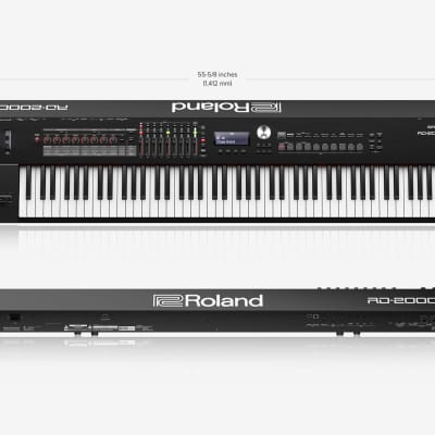 Roland RD-2000 88-Key Digital Stage Piano 2017 - Present - Black image 2