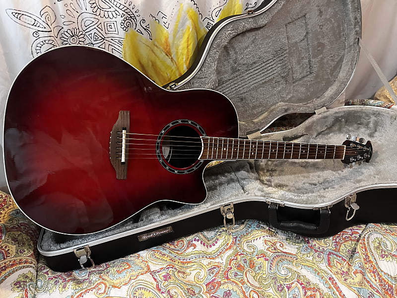 Ovation 2771LX Acoustic Electric Guitar w Case Made in USA Reverb