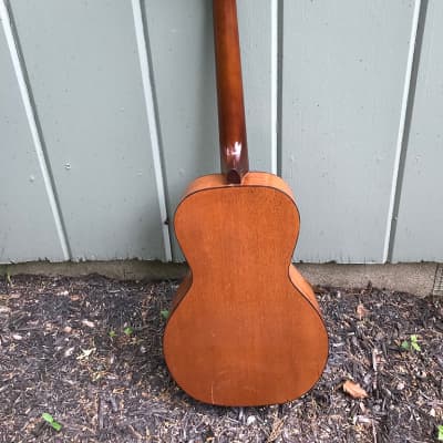 Kay Harmony H-162 3/4  Terz Size Parlor Guitar 1950's image 4