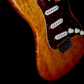 Eric Brown Super Strat 2003 Birds' Eye Maple. ALL HANDMADE. Trades welcome. Beautiful. image 3