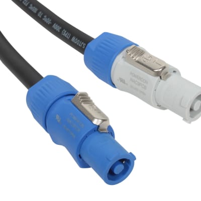 Neutrik PowerCon Cable Locking 3-Pin Type A to Type B, 12' image 2