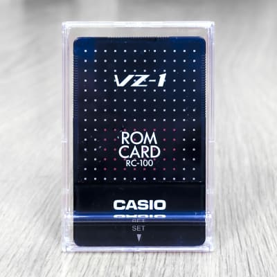 Casio VZ-1 Voice ROM card // RC-100 // Factory Patches