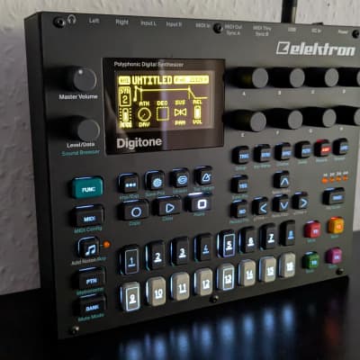 Elektron Digitone 8-Voice Digital Synthesizer 2017 - Present - Black