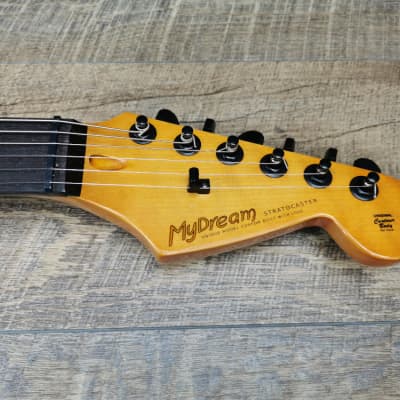 MyDream Partcaster Custom Built - Transparent Red Gilmour image 6