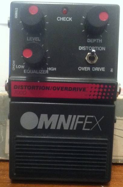 見事な創造力 Pedal Distortion/Overdrive 700D OMNIFEX 80's Reverb | ギター