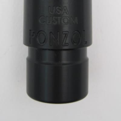 Ponzol Custom (.065) Delrin Soprano Saxophone Mouthpiece (NOS) image 3