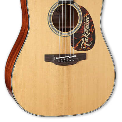 Takamine EF340S TT Thermal Top Series Dreadnought Acoustic/Electric Guitar - Natural Gloss image 7