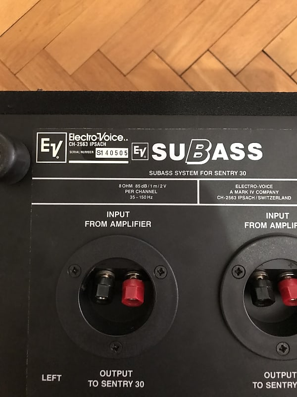 Electro-Voice EV ス スピーカーペア SENTRY 30 SENTRY 30 ELECTRO VOICE - HiFi-Do McIntosh/JBL/audio-technica/Jeff
