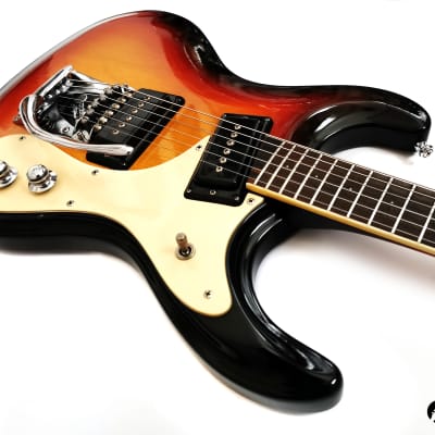 Mosrite The Ventures Model Mark 1 electric guitar from 1978 in Sunburst image 7