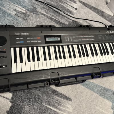 Roland Alpha Juno-2 61-Key Programmable Polyphonic Synthesizer 1985 - 1988 - Black
