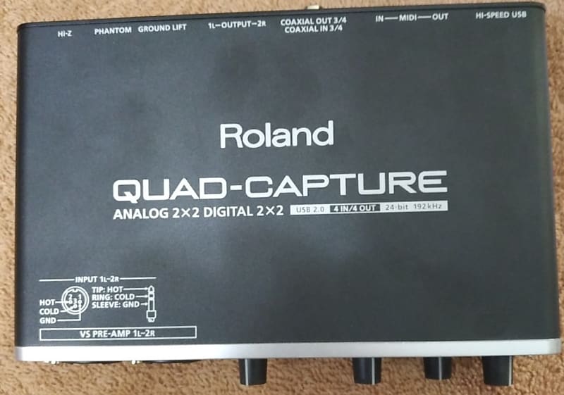 Roland UA-55 Quad-Capture USB 2.0 Audio Interface | Reverb Canada