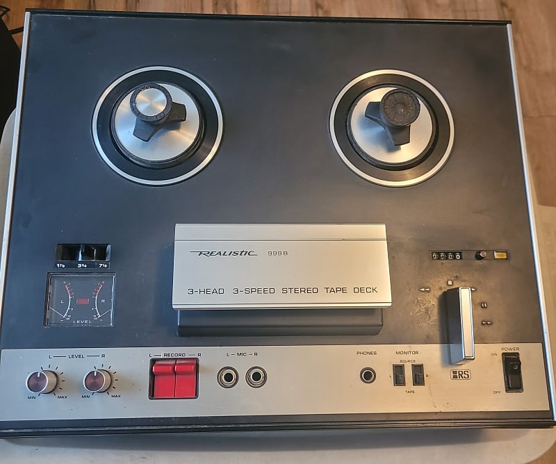 Vintage outlet Realistic 999B Reel to Reel Player/Recorder FOR REPAIR