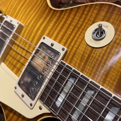 Gibson  Les Paul 59 Std  Aged Dirty Lemon , light Aged image 8