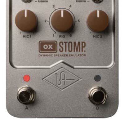 箱付きほぼ新品✨️ UAFX OX Stomp Speaker Emulator Guitar Pedal X - GPX Blog - Universal Audio's UAFX OX Stomp