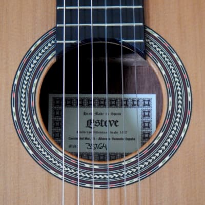 Esteve 3ST 640 short scale classical guitar Made in Spain image 2