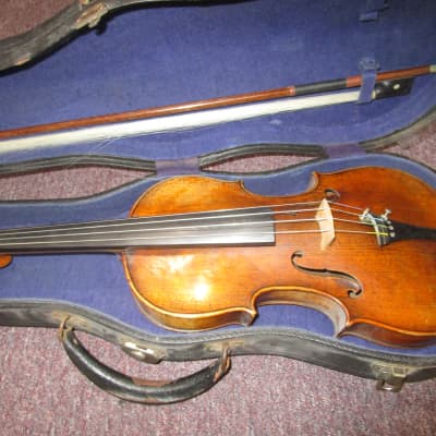 Generic Vintage alder3/4 size violin with case and bow image 2