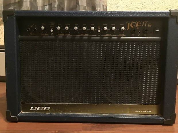 全信頼を寄せる Ice-it DOD 1990's Reverb | Amp Speaker Two アンプ