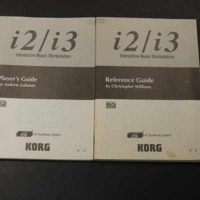 Korg i2/i3 Interactive Music Workstation Player's Guide and Reference Guide [Three Wave Music]