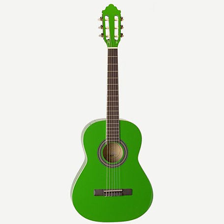 Green shop classical guitar