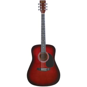 Lauren LA125BR Dreadnought Brownburst image 1