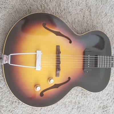 1960 Gibson ES-125 - Centralab Pots - Bumblebee Caps. Stock. image 21