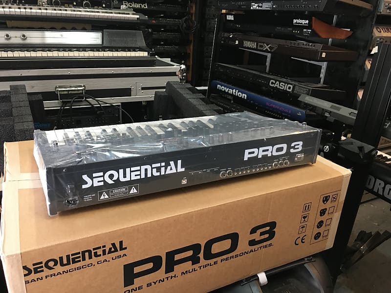 Sequential Circuits Pro 3 Multi-Filter Mono/Paraphonic Synthesizer  in box  //ARMENS// image 1